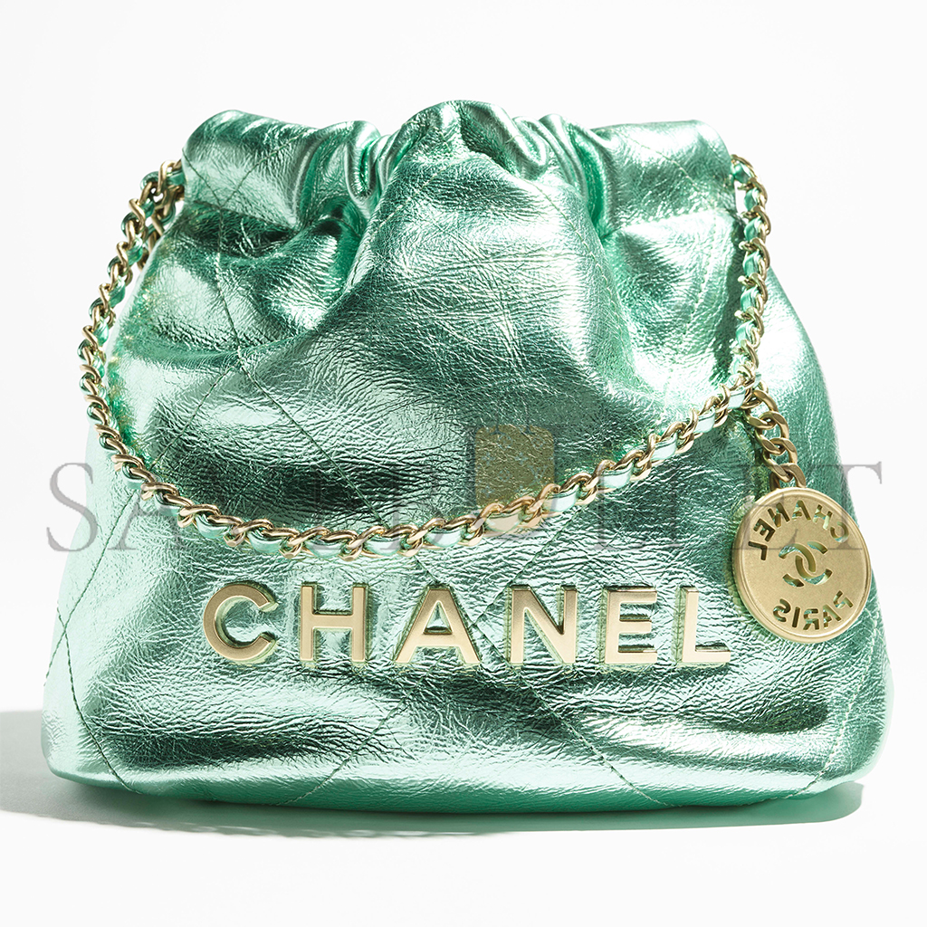 CHANEL 22 MINI HANDBAG AS3980 (20*19*6cm)